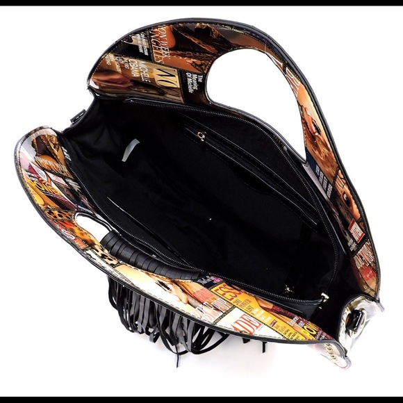 OBAMA Fringe Stud Round Satchel & Wallet Set 🦋NWT - Picture 4 of 5